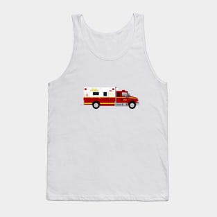 Hialeah Fire Rescue Ambulance Tank Top